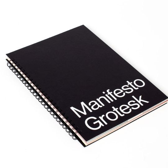 Manifesto Grotesk: Articles of Type